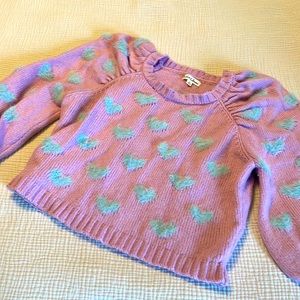 For Love & Lemons crop sweater